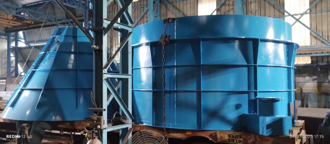 ATCO fabricated tanks, workshop assembly